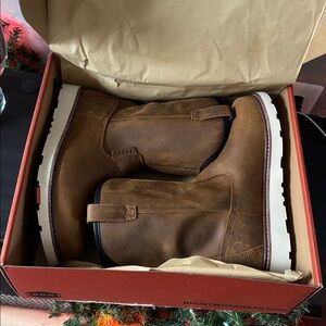 Brunt Bolduc 9" Unlined Brown Boots